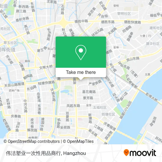 伟洁塑业一次性用品商行 map