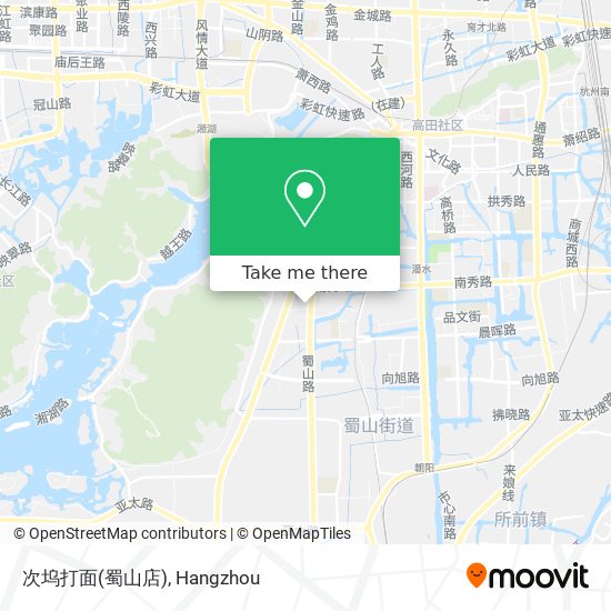 次坞打面(蜀山店) map