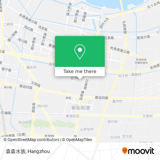 森森水族 map