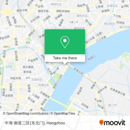 中海·御道二区(东北门) map