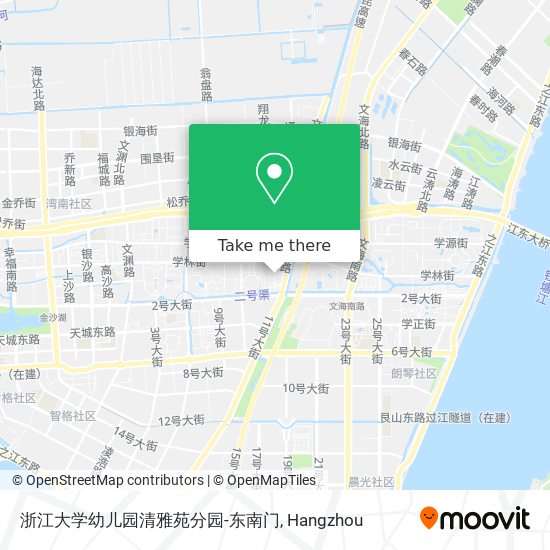 浙江大学幼儿园清雅苑分园-东南门 map
