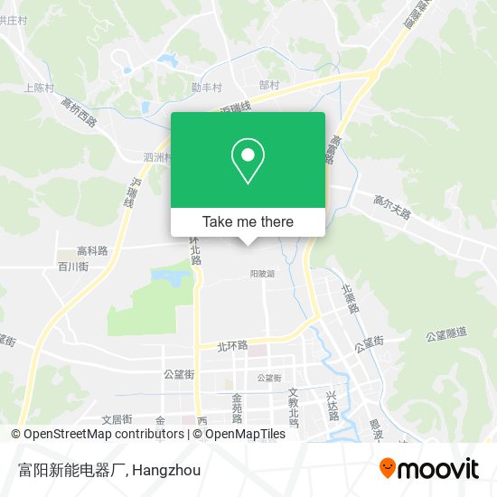 富阳新能电器厂 map
