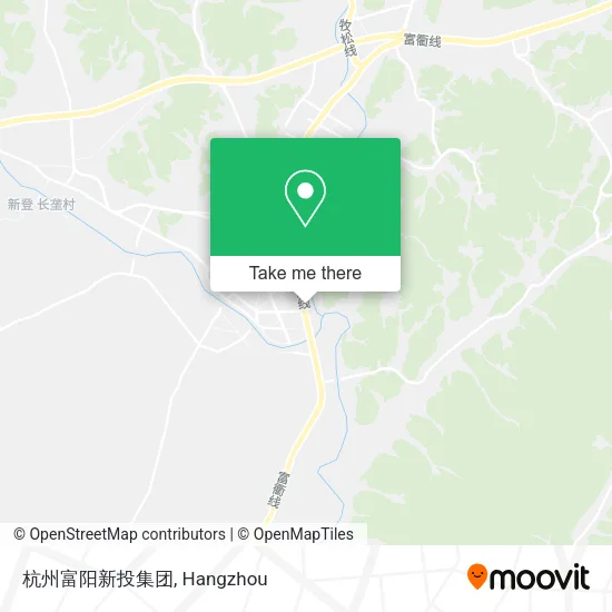 杭州富阳新投集团 map