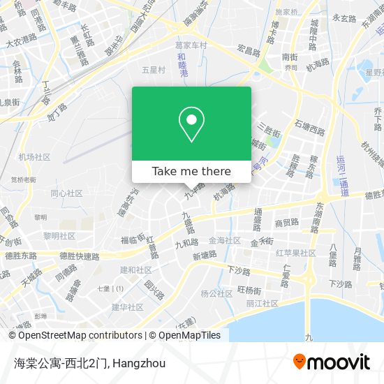 海棠公寓-西北2门 map