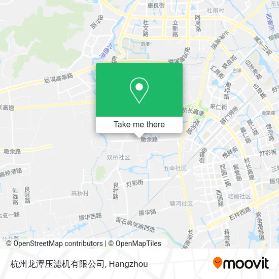 杭州龙潭压滤机有限公司 map