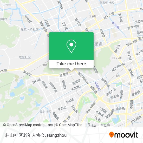 枉山社区老年人协会 map