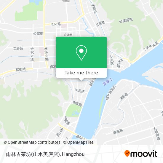 雨林古茶坊(山水美庐店) map