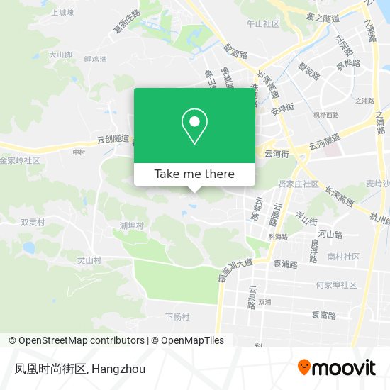 凤凰时尚街区 map