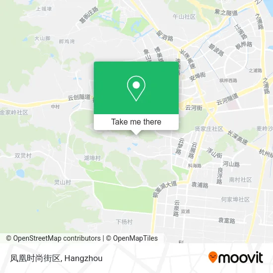 凤凰时尚街区 map