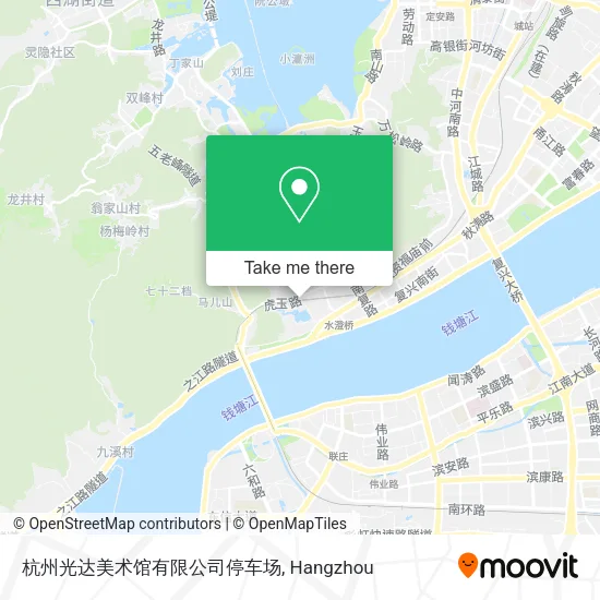 杭州光达美术馆有限公司停车场 map