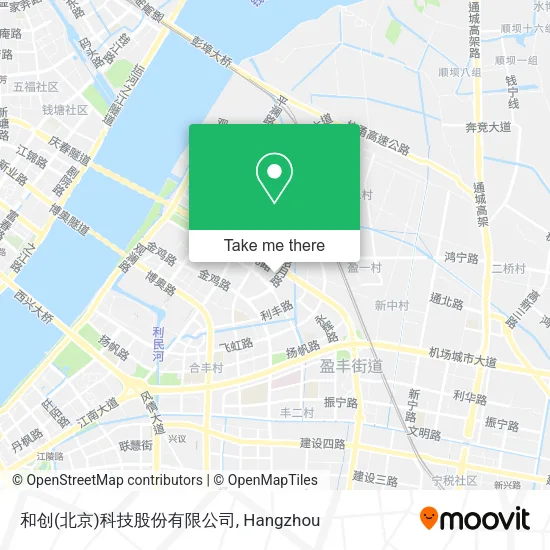 和创(北京)科技股份有限公司 map