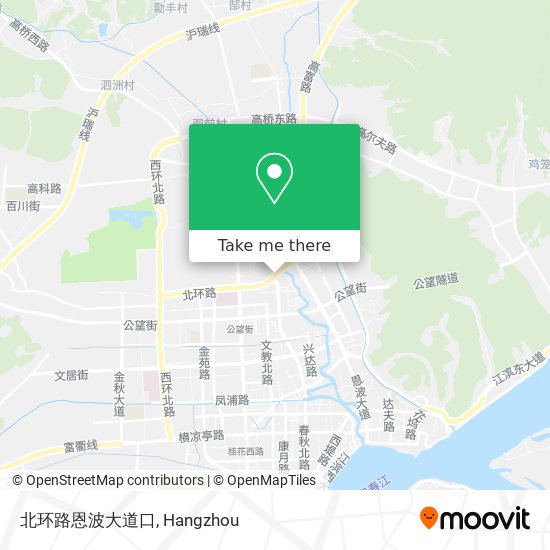 北环路恩波大道口 map