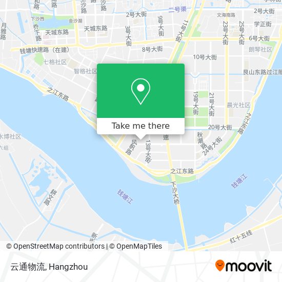 云通物流 map
