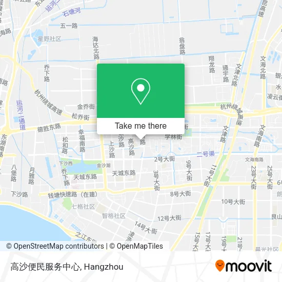 高沙便民服务中心 map