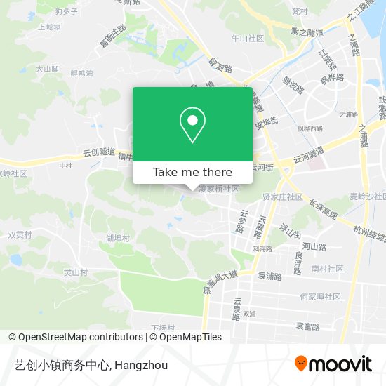 艺创小镇商务中心 map