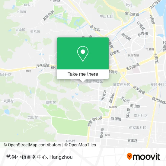 艺创小镇商务中心 map