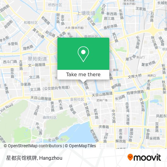 星都宾馆棋牌 map