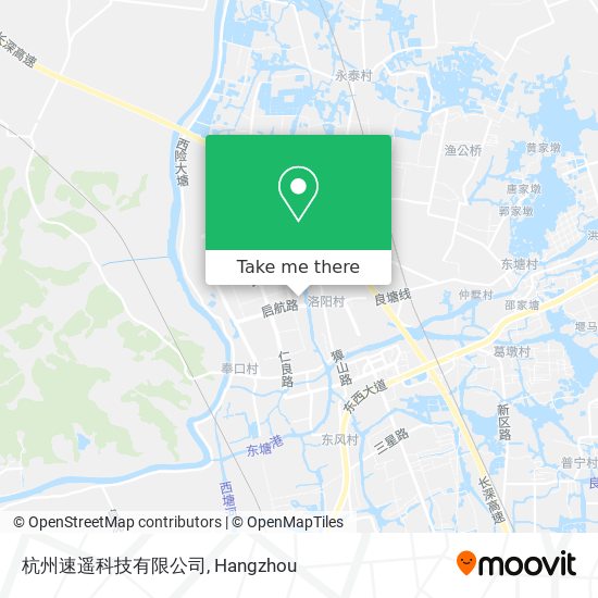 杭州速遥科技有限公司 map