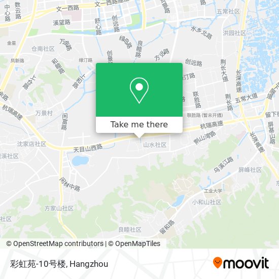 彩虹苑-10号楼 map