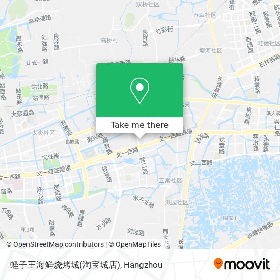 蛏子王海鲜烧烤城(淘宝城店) map