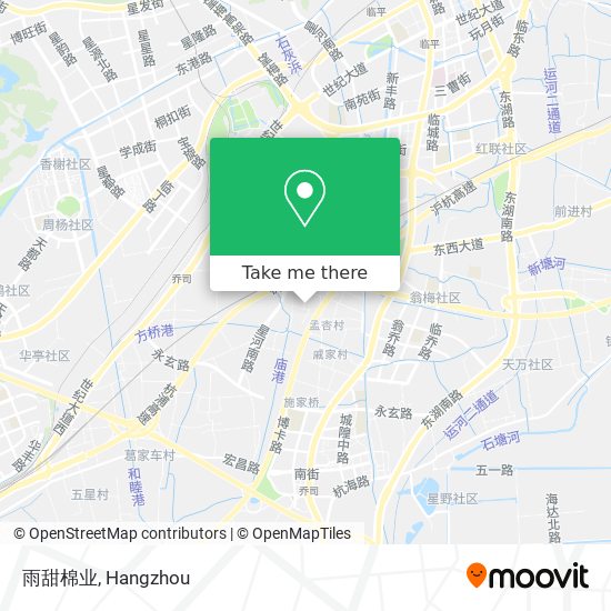 雨甜棉业 map