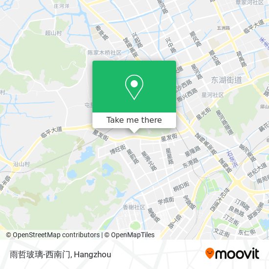 雨哲玻璃-西南门 map