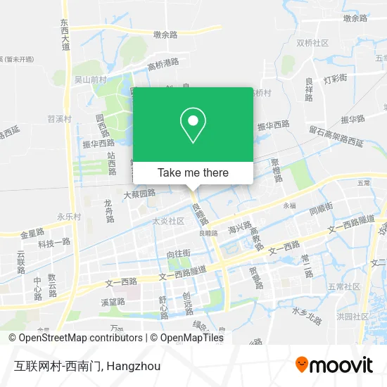互联网村-西南门 map
