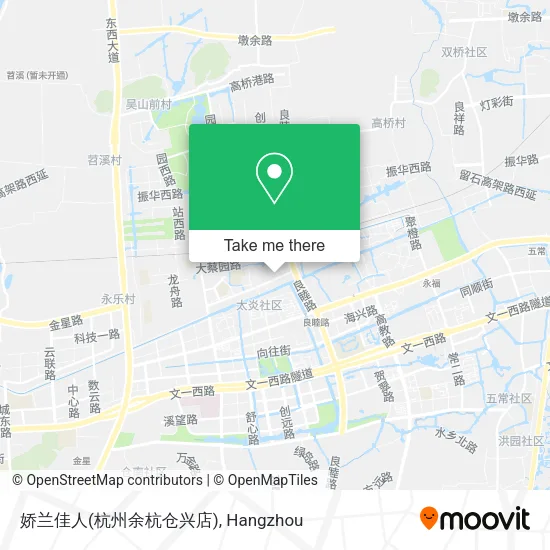 娇兰佳人(杭州余杭仓兴店) map