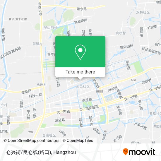 仓兴街/良仓线(路口) map