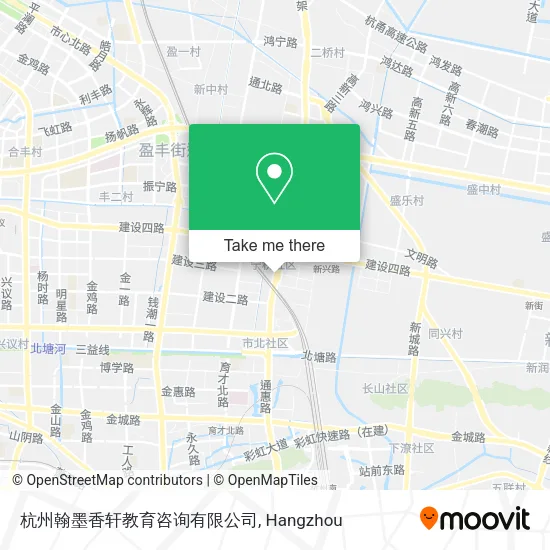 杭州翰墨香轩教育咨询有限公司 map