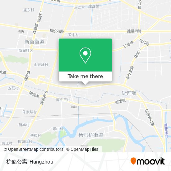 杭储公寓 map
