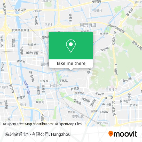 杭州储通实业有限公司 map