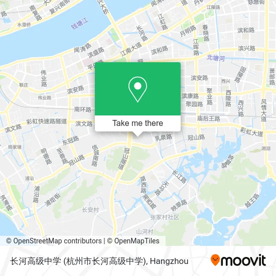 长河高级中学 (杭州市长河高级中学) map