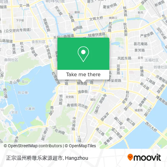 正宗温州桥墩乐家源超市 map