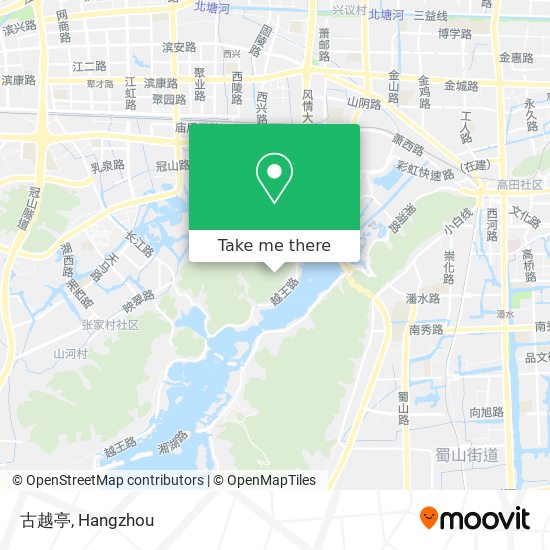 古越亭 map