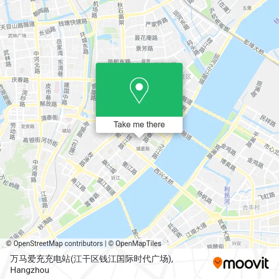 万马爱充充电站(江干区钱江国际时代广场) map