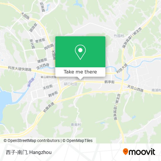 西子-南门 map