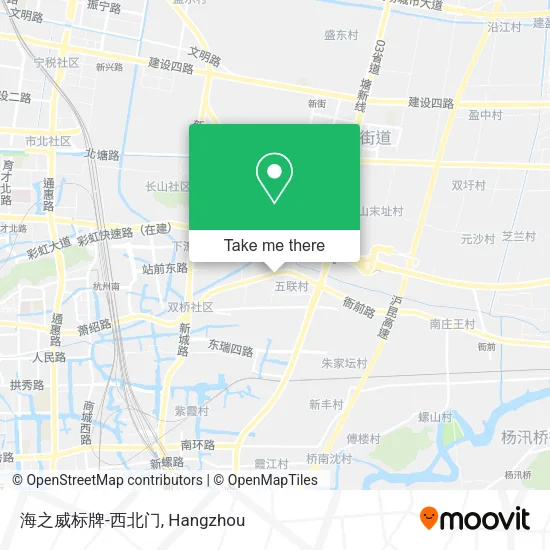 海之威标牌-西北门 map
