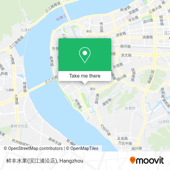 鲜丰水果(滨江浦沿店) map