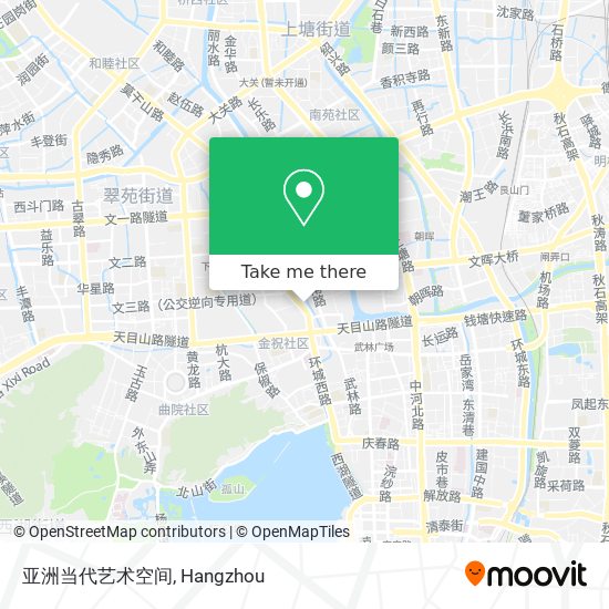 亚洲当代艺术空间 map