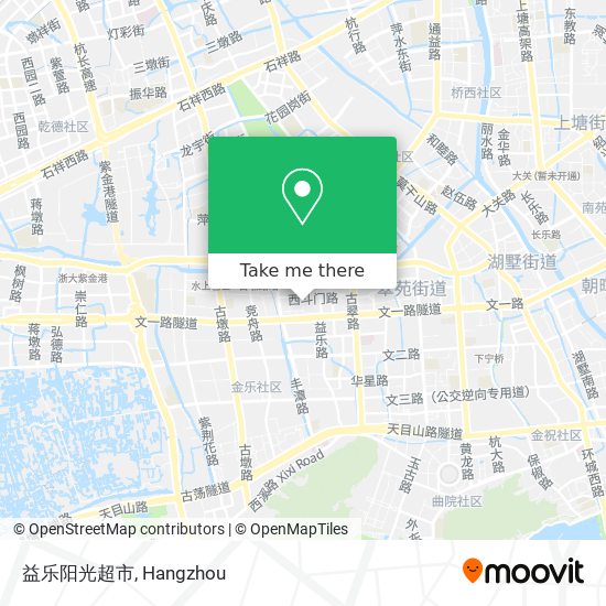 益乐阳光超市 map