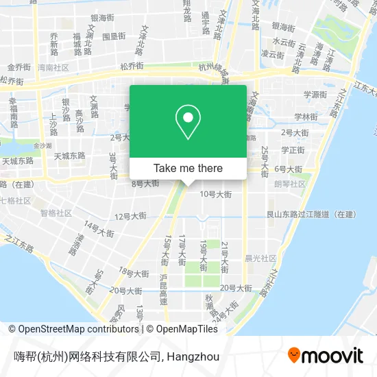 嗨帮(杭州)网络科技有限公司 map