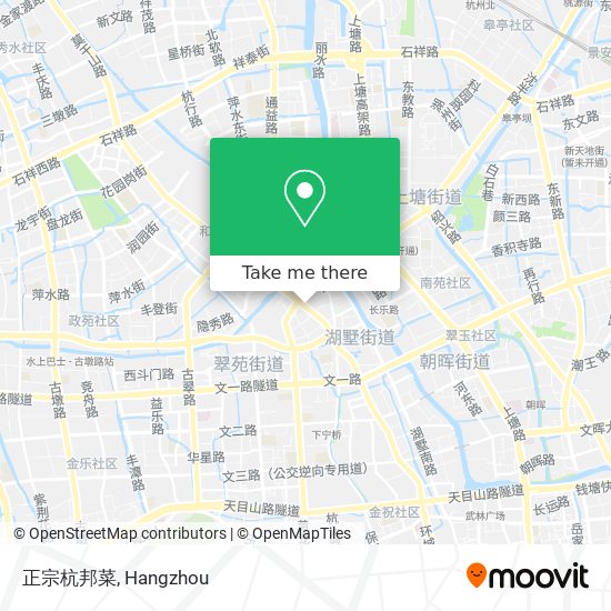 正宗杭邦菜 map