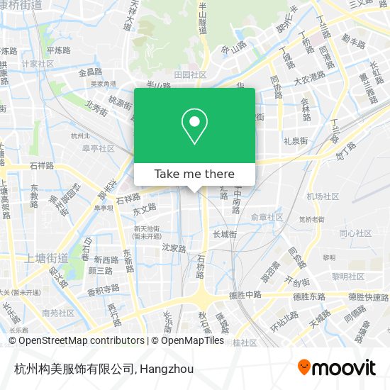 杭州构美服饰有限公司 map