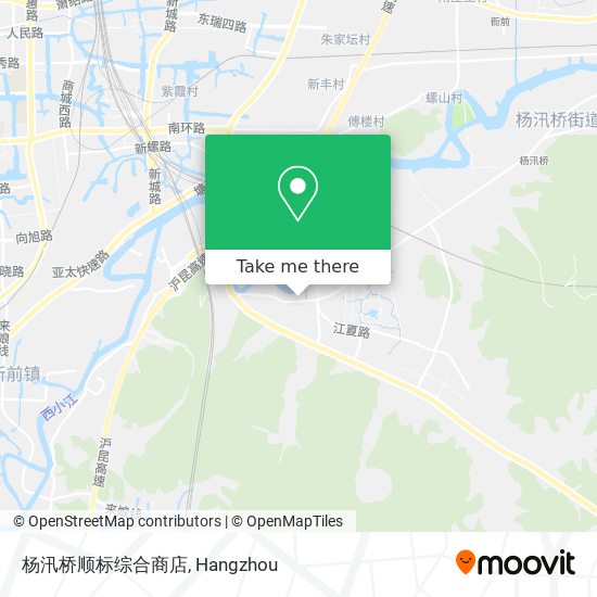 杨汛桥顺标综合商店 map