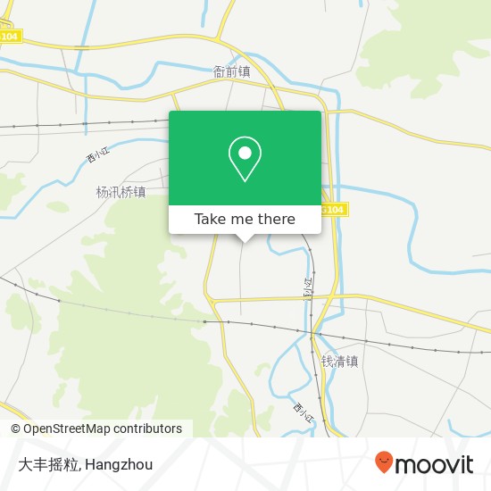 大丰摇粒 map