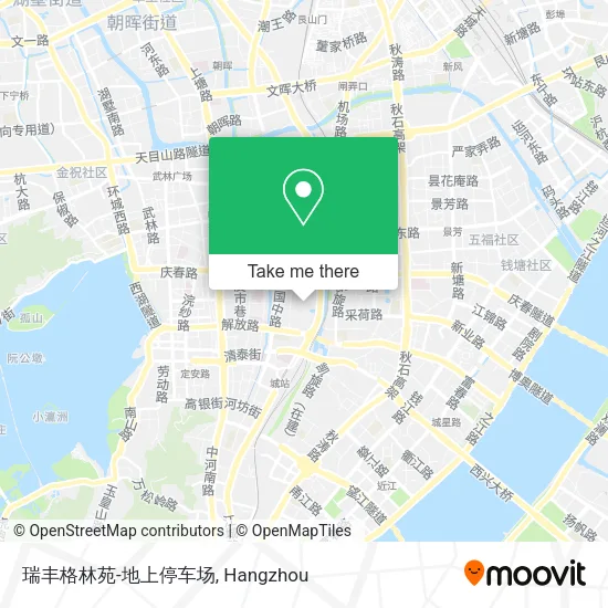 瑞丰格林苑-地上停车场 map