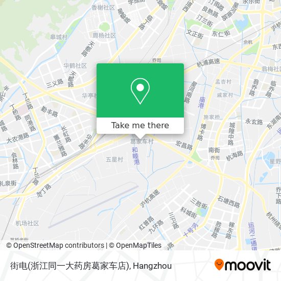 街电(浙江同一大药房葛家车店) map