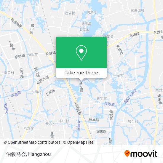 伯骏马会 map
