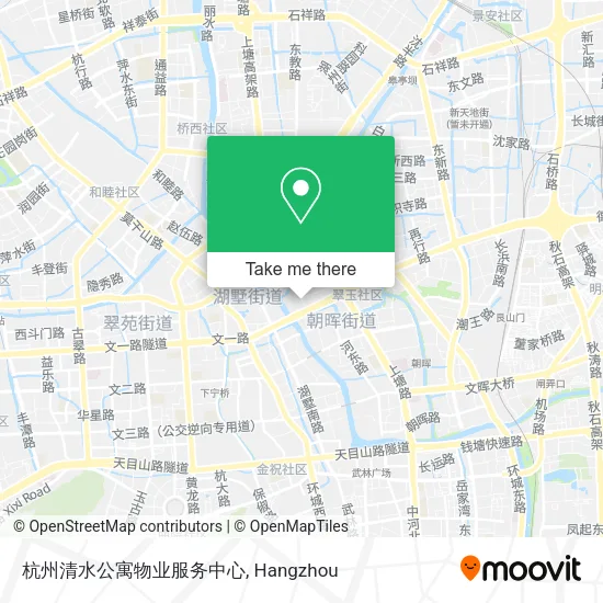 杭州清水公寓物业服务中心 map